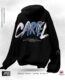 Cartel Drop Shoulder Hoodie Black
